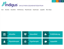 Tablet Screenshot of indigus.com